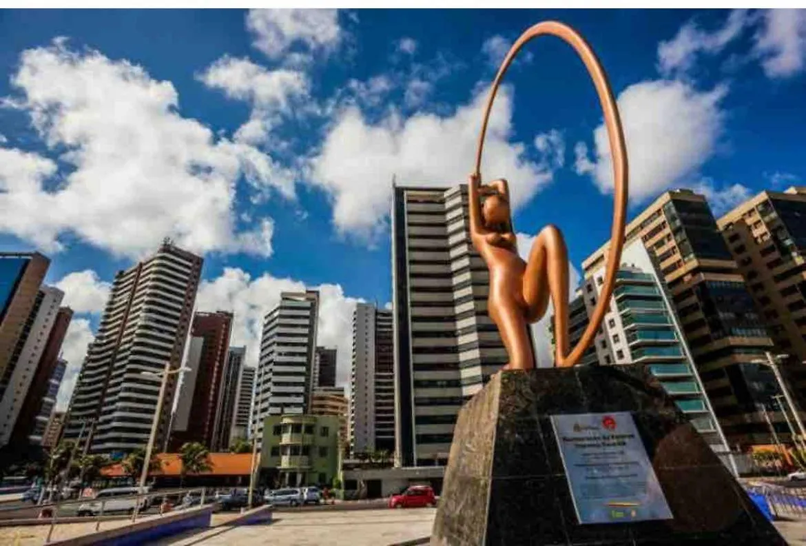 Vista Espetacular 4 Pessoas Praia De Iracema Fortaleza  Brazilië